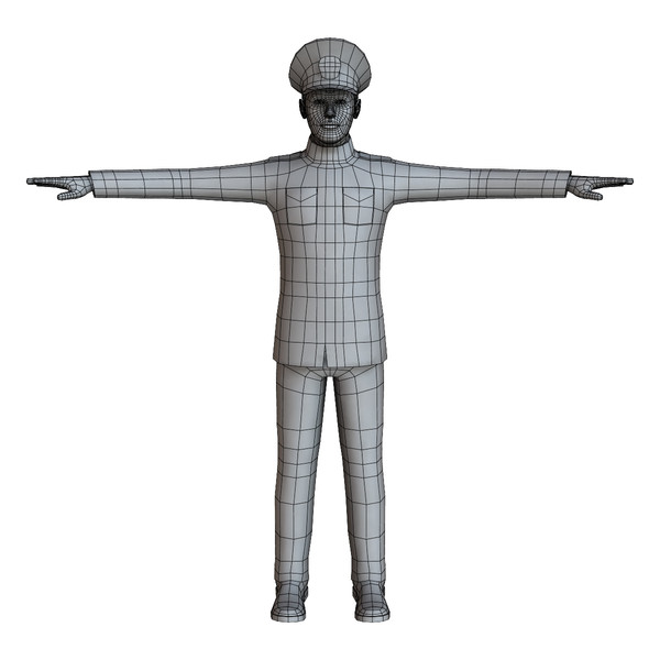 3d navy male 01 - Navy Male 01 by ignisfatuus